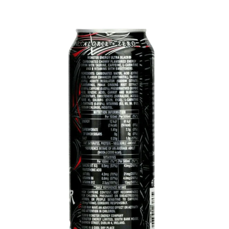 Monster Energy Mix – Ultra Black & Ultra White 0,5l | Zuckerfrei | Energy Drink Duo