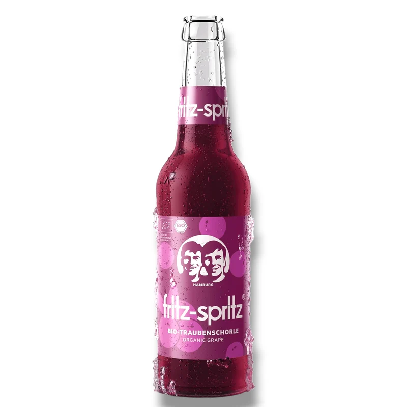 Fritz-Spritz Traubenschorle – Natürliche Bio-Traubenschorle aus Hamburg