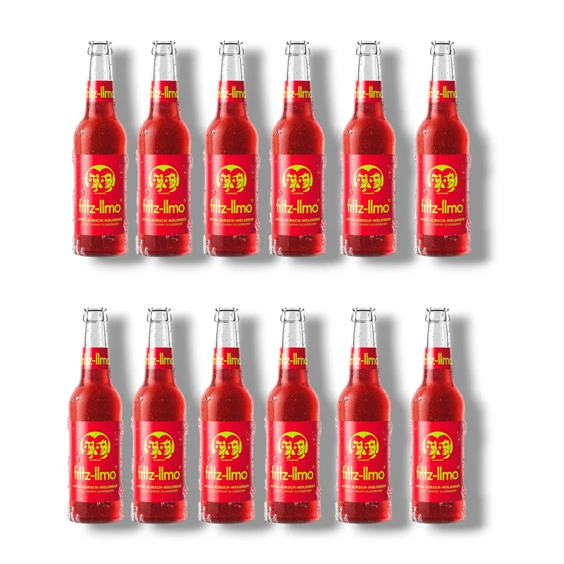 Fritz-Limo Apfel-Kirsch-Holunder – Natürliche Limonade aus Hamburg