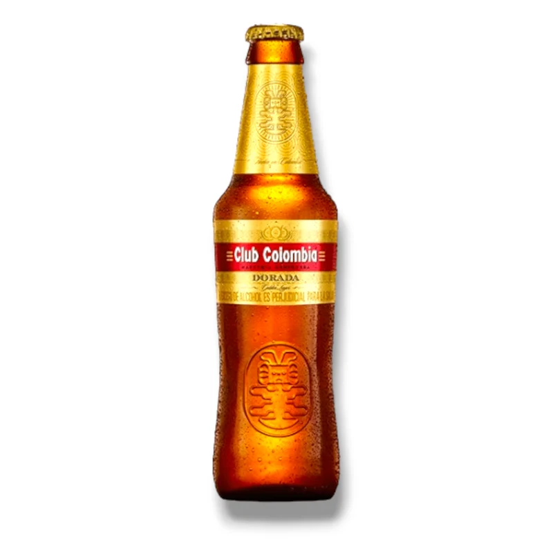 Club Columbia Dorada 0,33l- Lager aus Kolumbien mit 4,6% Vol.