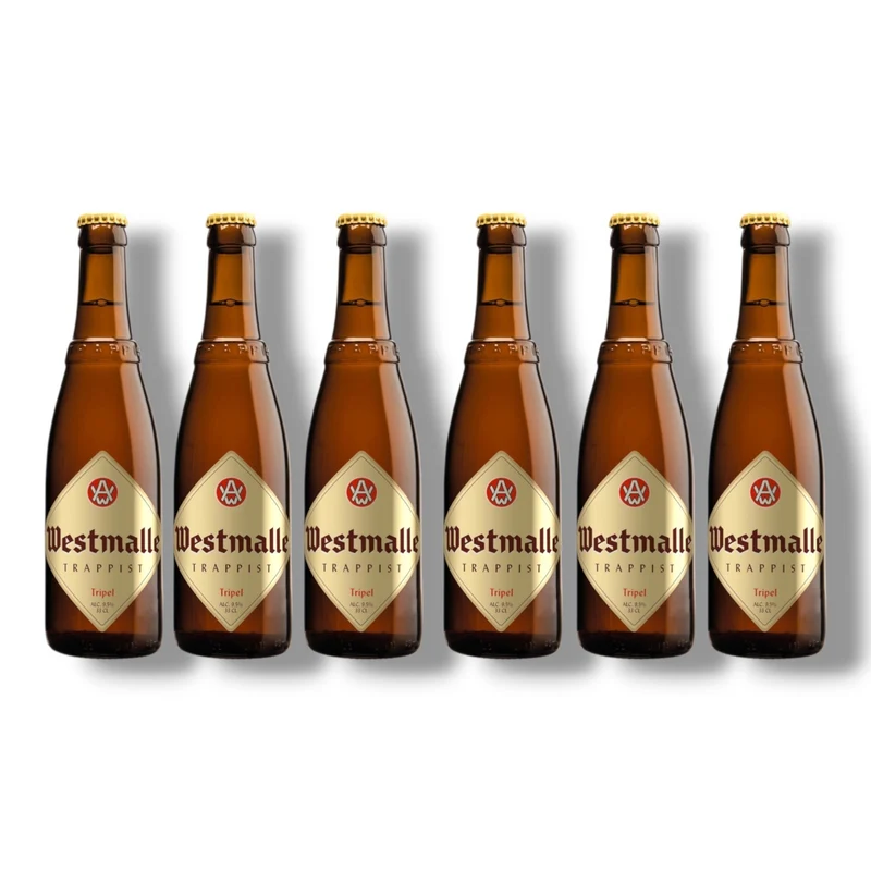Westmalle Tripel 0,33l– Belgisches Trappistenbier 9,5 % Vol.