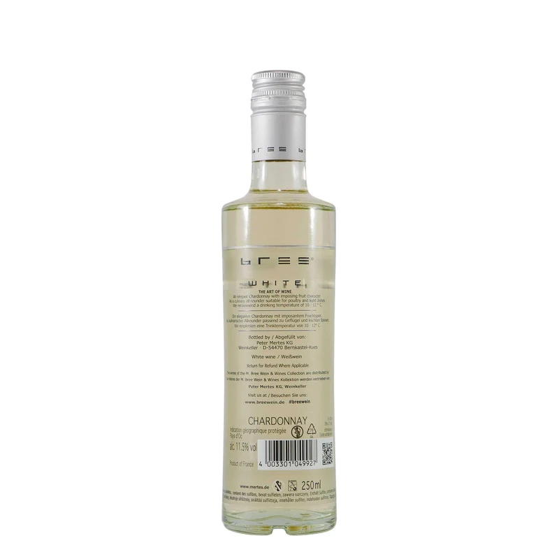 Bree Chardonnay IGP -halbtrocken- (12 x 0,25L)