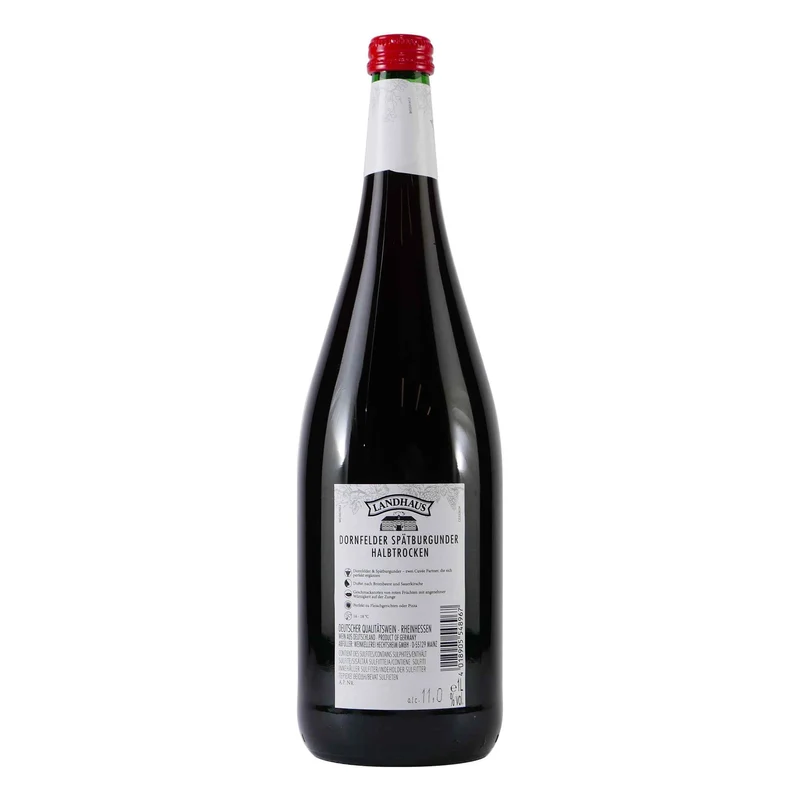 Landhaus Dornfelder Spätburgunder -halbtrocken- (6 x 1,0L)