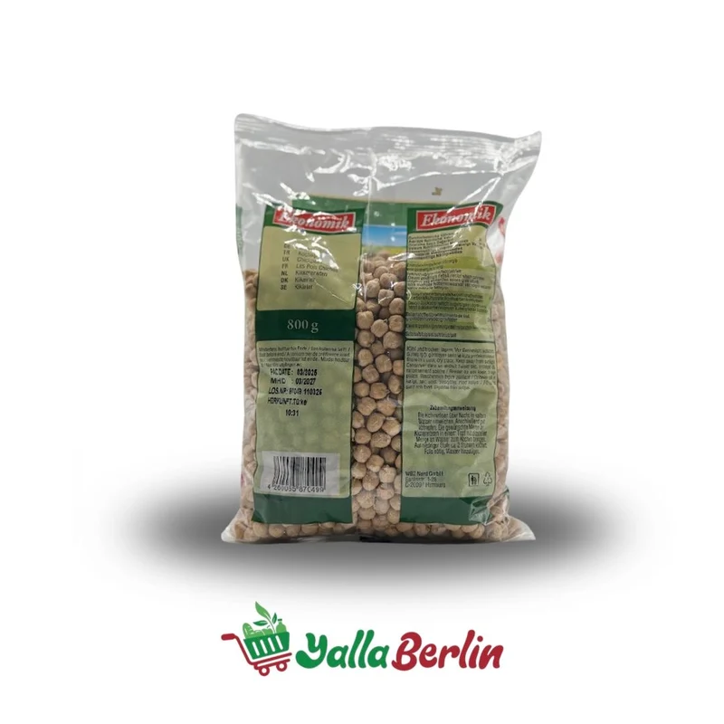 Eko nomik KICHERERBSEN 800 gr