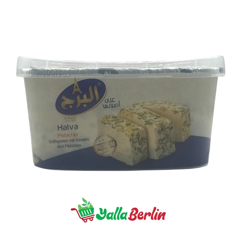 ALBURJ HALAWA TAHINI MIT ALEPPO PISTAZIEN (700 Gr)