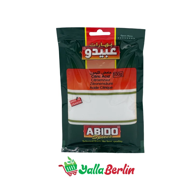 ABIDO ZITRONENSÄURE 100 gramm