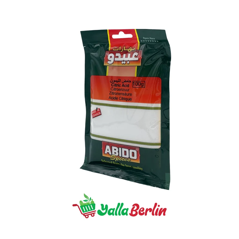 ABIDO ZITRONENSÄURE 100 gramm
