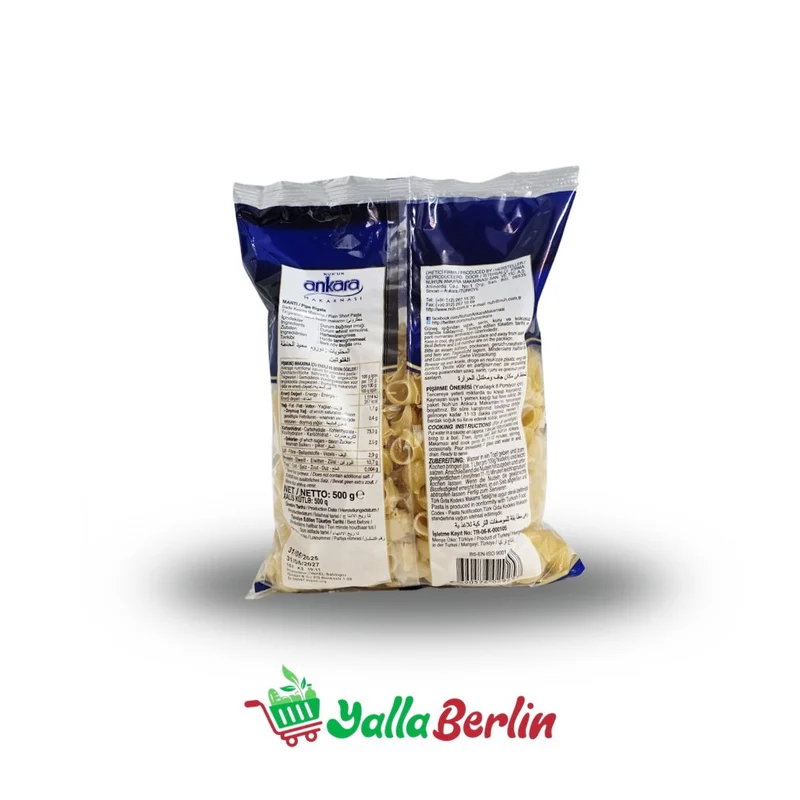 Ankara Makarna (Hörnchen) 500 g