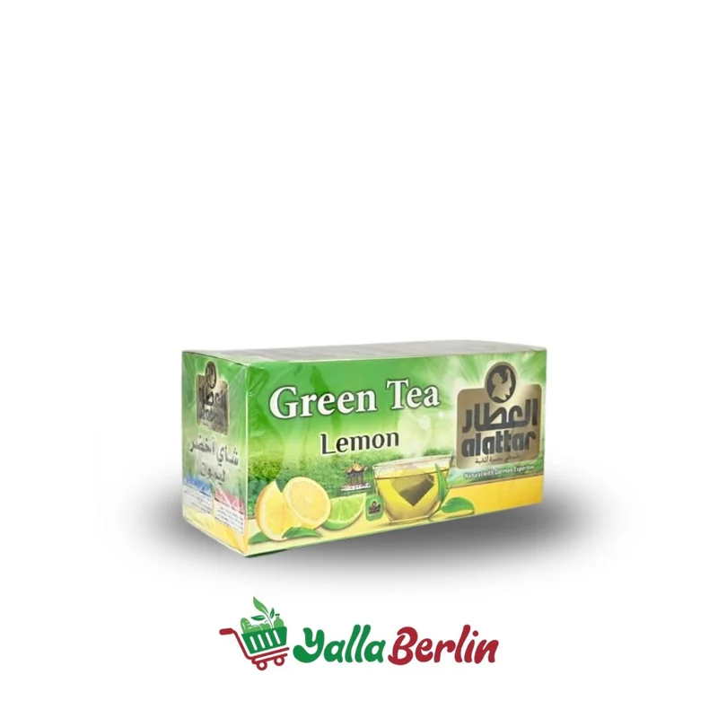 Alattar Grüner Tee mit Zitrone