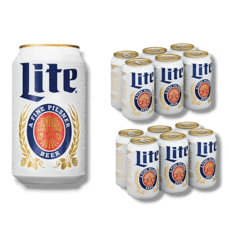 Miller Lite 0,355 l Dose – American Light Lager, 4,2 % Vol.