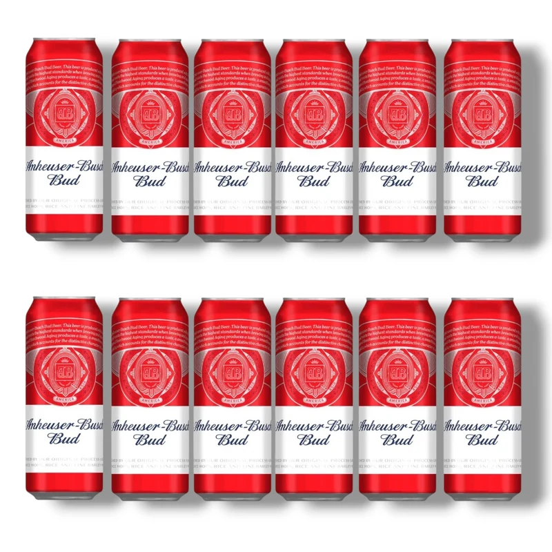 Bud Beer Dose – Amerikanisches Lagerbier mit 5% Vol.