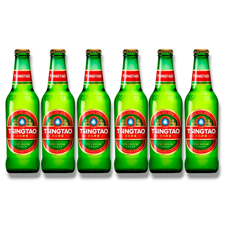 Tsingtao 0,33l– Chinesisches Lagerbier 4,7% Vol.