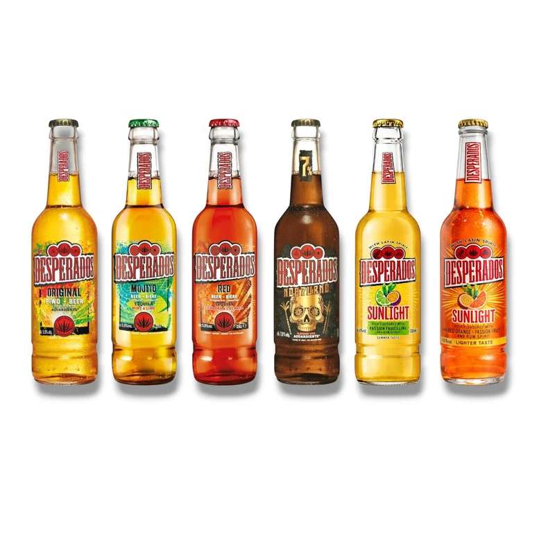Desperados Mixpaket 0,4l – Probierpaket mit 6 Sorten