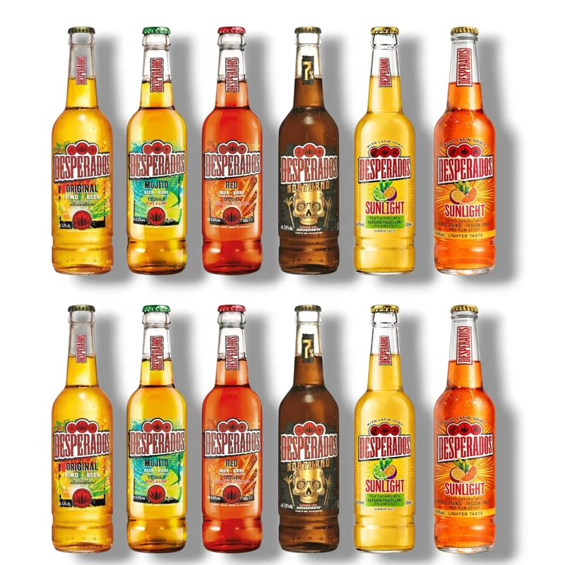 Desperados Mixpaket 0,4l – Probierpaket mit 6 Sorten