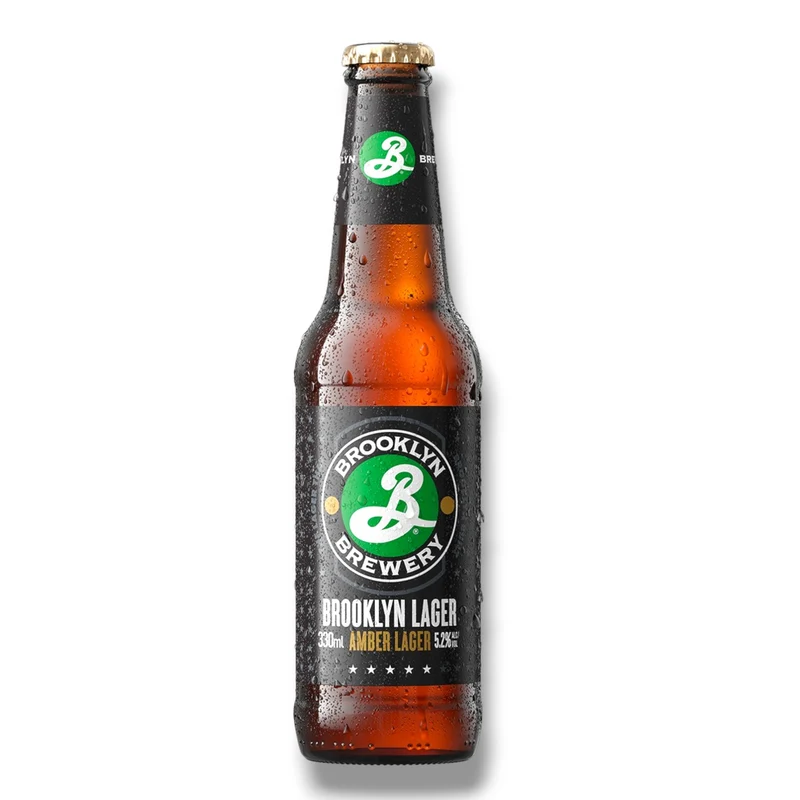 Brooklyn Lager 0,33l – American Amber Lager 5,2 % Vol.