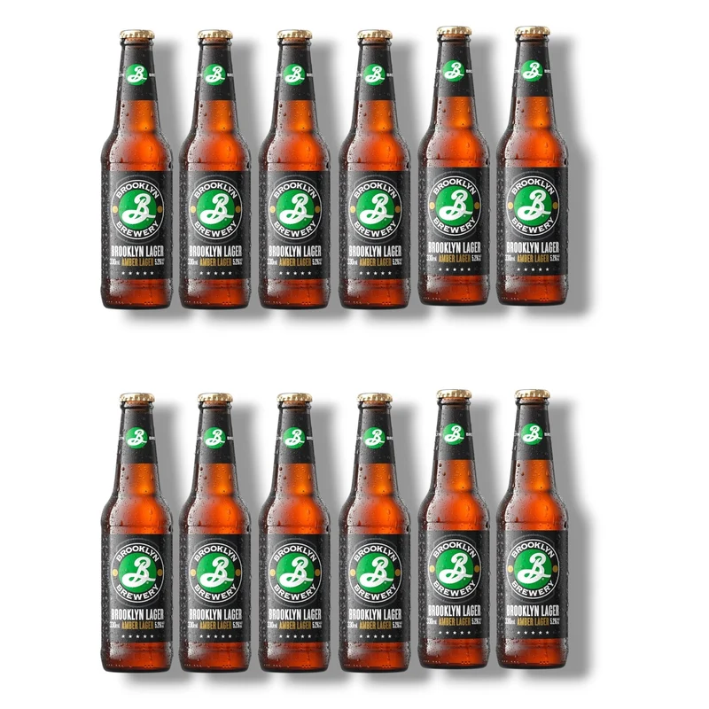 Brooklyn Lager 0,33l – American Amber Lager 5,2 % Vol.