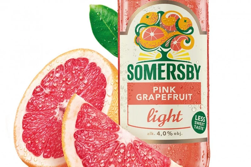 Somersby Pink Grapefruit light 0,4l & Somersby Cherry Apple 0,4l