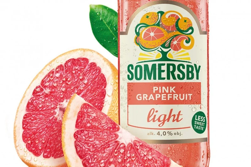 Somersby Pink Grapefruit light 0,4l & Somersby Apple 0,4l