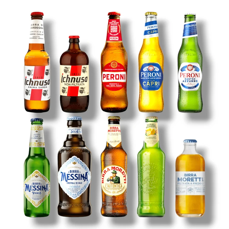 Italien Mix XXL – 10 italienische Biere im Probierpaket