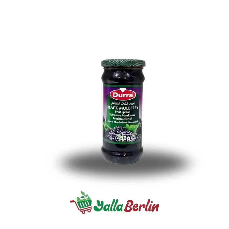 Durra Schwarze Maulbeerefruchtaufstrich 430 gr