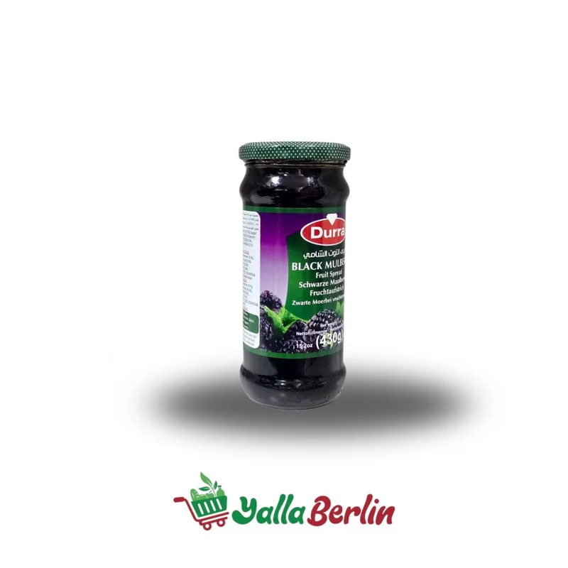 Durra Schwarze Maulbeerefruchtaufstrich 430 gr