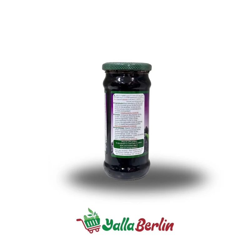 Durra Schwarze Maulbeerefruchtaufstrich 430 gr