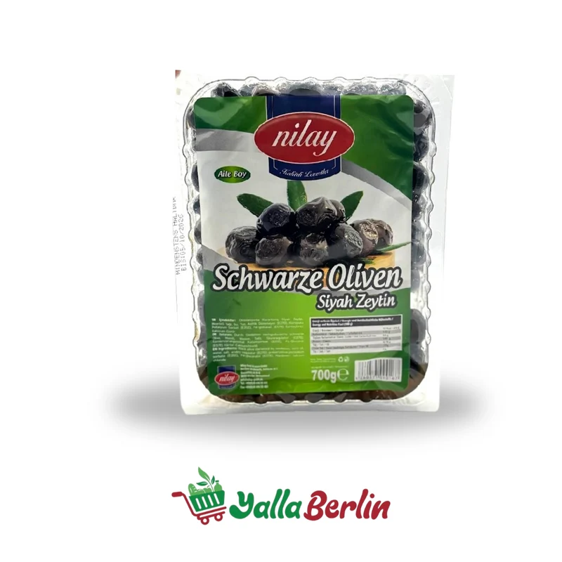 NILAY SCHWARZE OLIVEN 700 Gr
