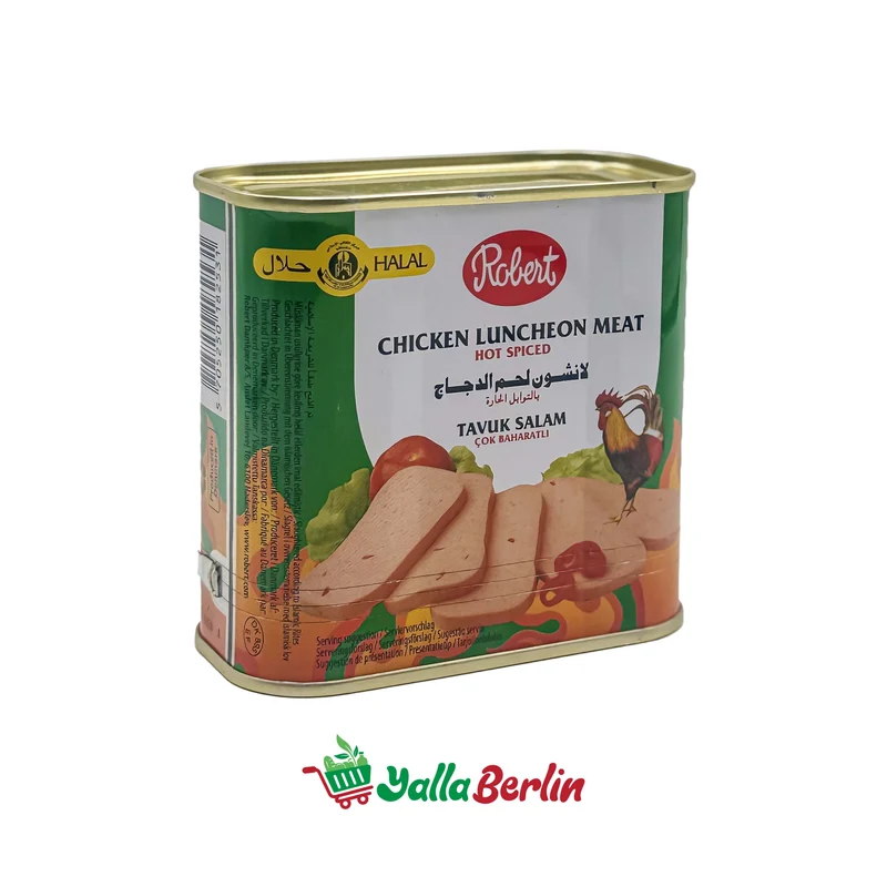 ROBERT HUHN LUNCHEON FLEISCH SCHARF (340 Gr)