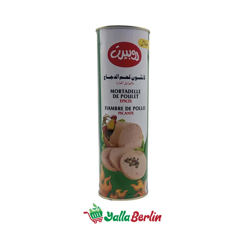 ROBERT HUHN LUNCHEON FLEISCH SCHARF (850 Gr)
