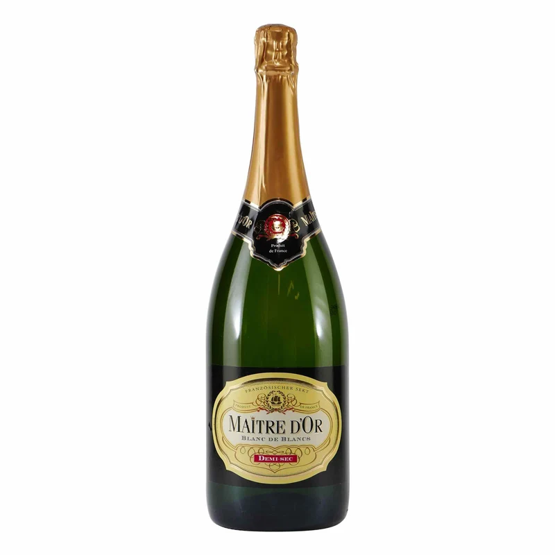 Maitre d´Or Sekt Blanc de Blancs -demi sec- 1,5L