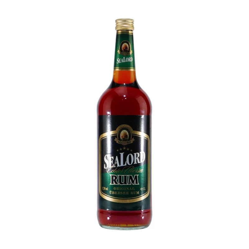 Sealord Echter Übersee Rum mit Geschenk-Holzkiste