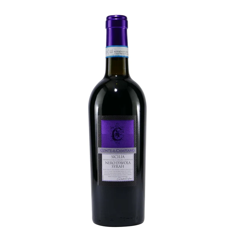 Conte di Campiano Nero d'Avola Syrah IGT -trocken- (6 x 0,75L)