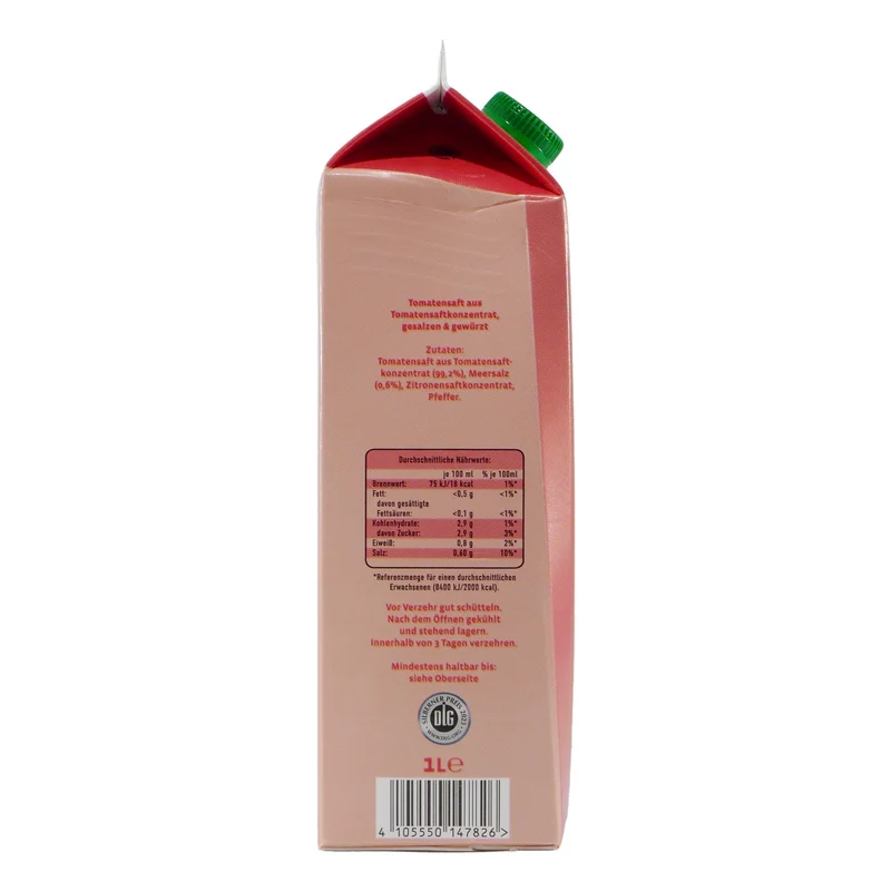 Grünfink Tomaten Saft (8 x 1,0L)