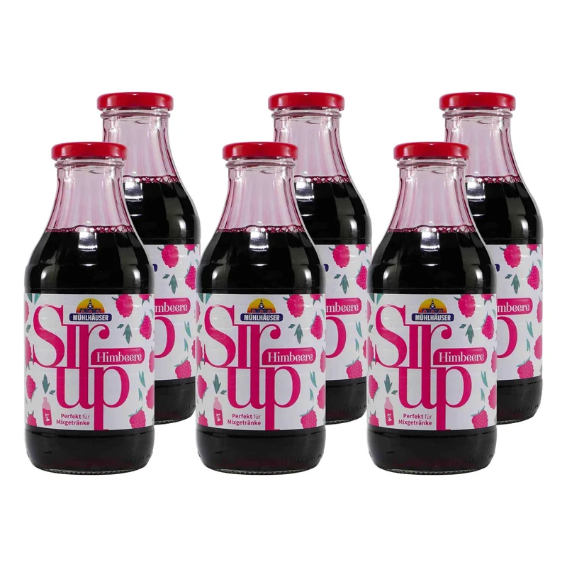 Mühlhäuser Himbeere Getränkesirup (12 x 0,5L)