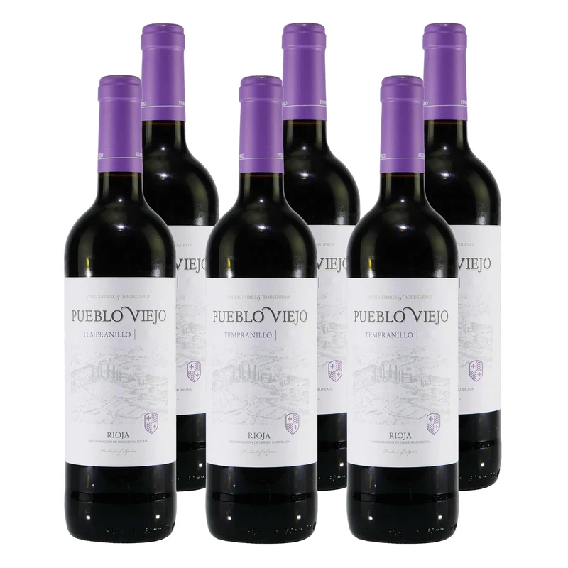 Pueblo Viejo Rioja Tempranillo -trocken- (6 x 0,75L)