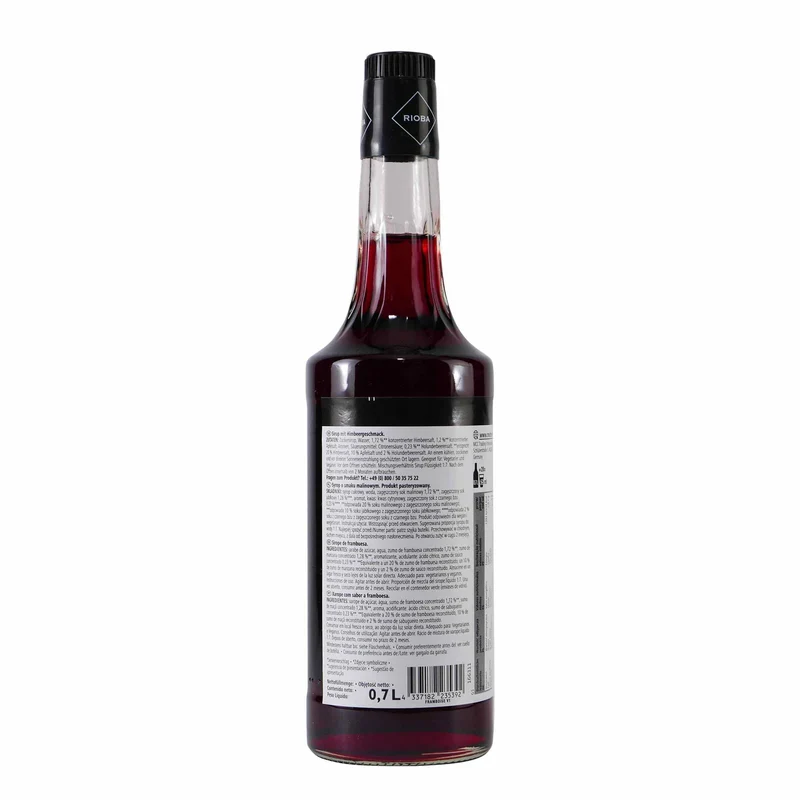 Rioba Rapsberry (Himbeer) Syrup