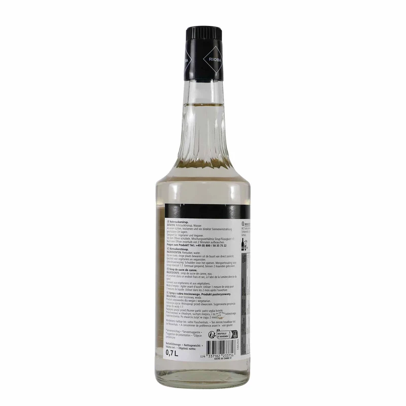 Rioba Cane Sugar (Rohrzucker) Syrup