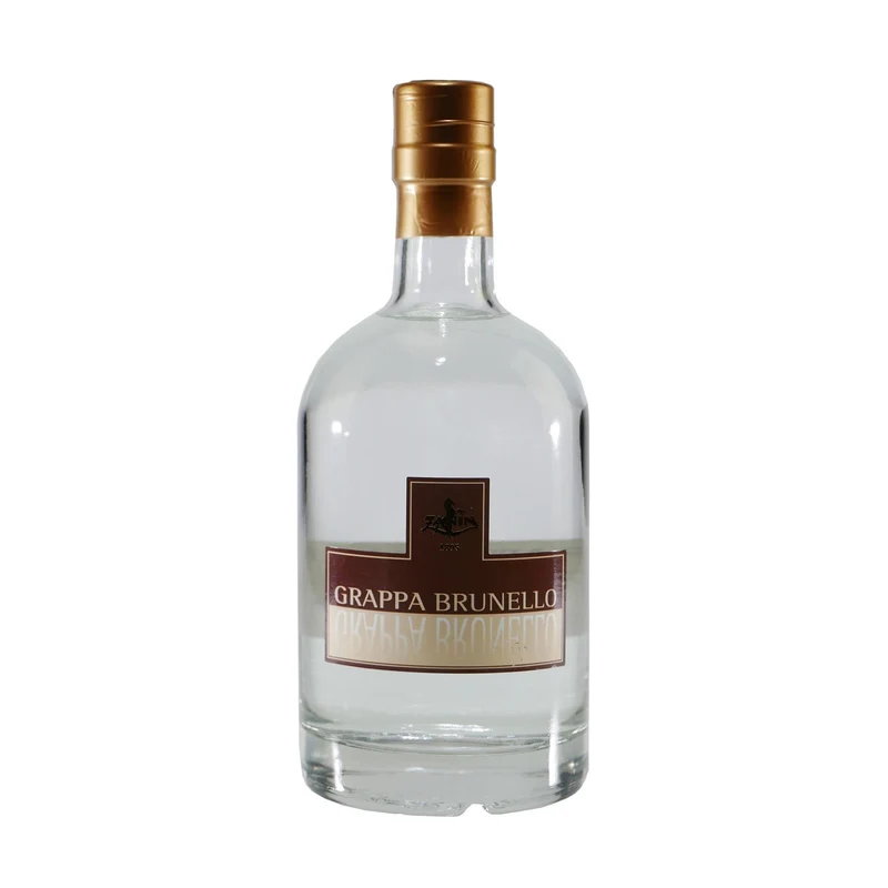 Zanin Grappa Brunello mit Geschenk-Holzkiste