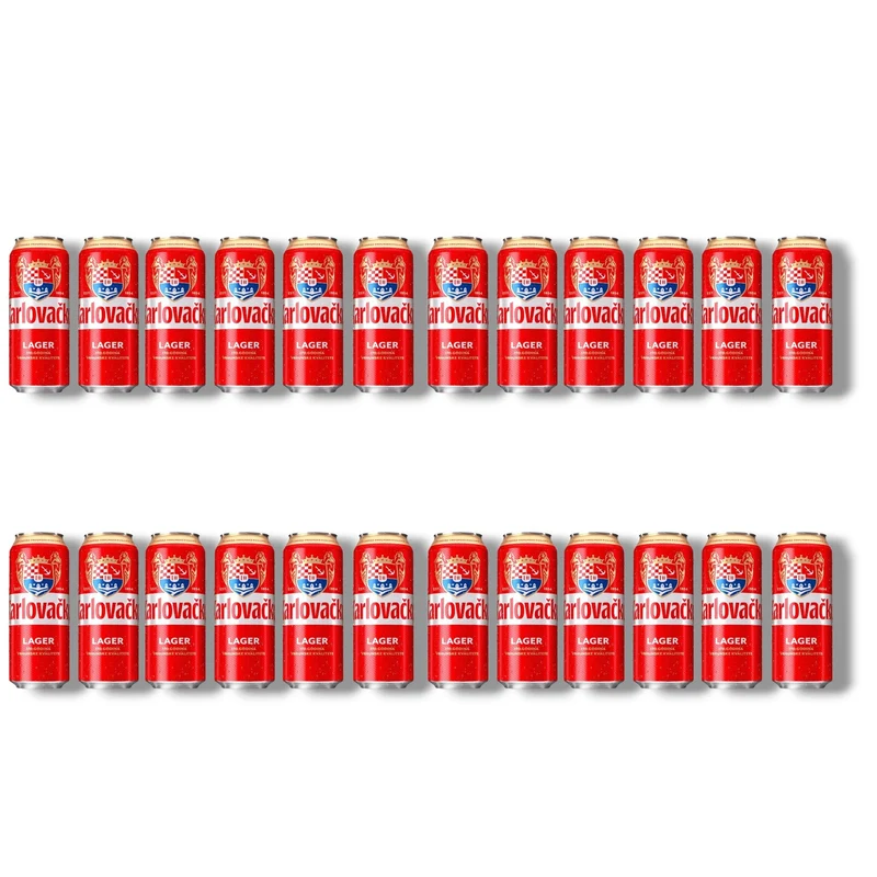 Karlovacko Lager 0,5 l Dose – Kroatisches Lagerbier 5,0 % Vol.