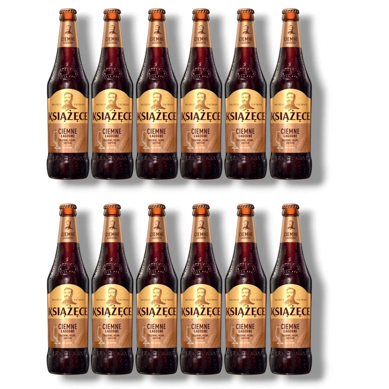Ksiazece Ciemne Lagodne 0,5 l – Dunkles polnisches Bier 4,1 % Vol.