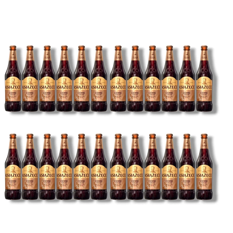 Ksiazece Ciemne Lagodne 0,5 l – Dunkles polnisches Bier 4,1 % Vol.