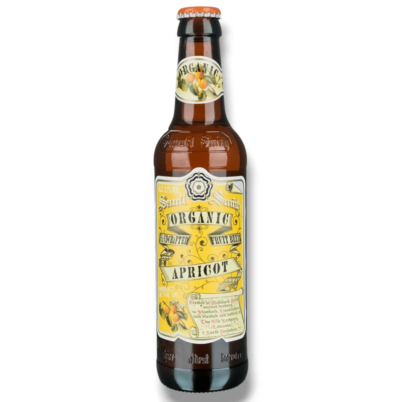 Samuel Smith Organic Apricot 0,35 l – Bio-Bier mit Aprikose