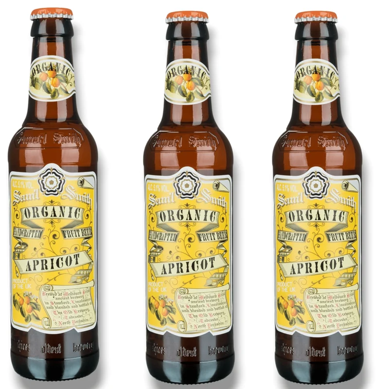 Samuel Smith Organic Apricot 0,35 l – Bio-Bier mit Aprikose