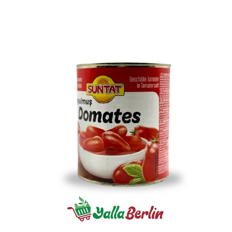 SUNTAT Geschälte Tomaten in Tomatensaft 800 g