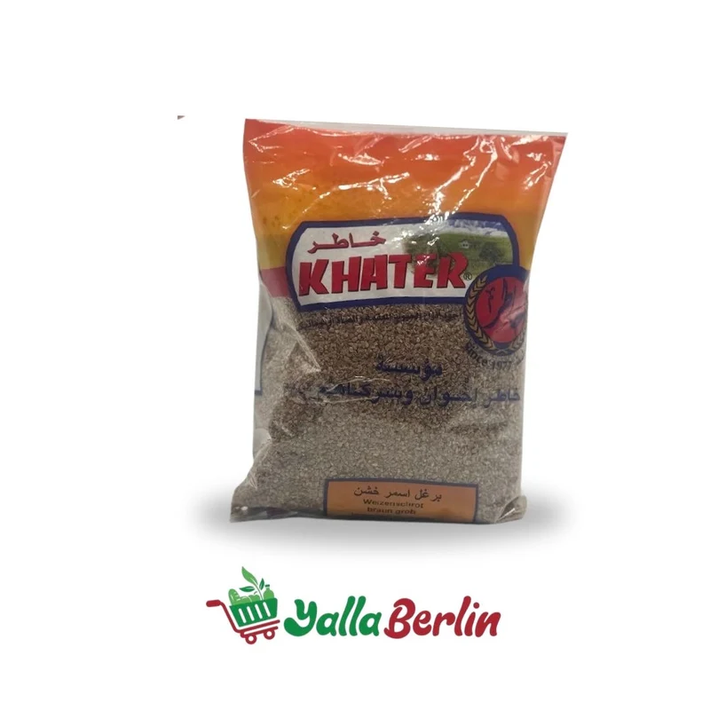 Khater Grober Brauner Bulgur 900 Gr