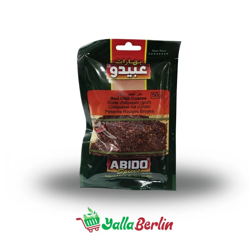 ABIDO GROBER SCHARFER ROTER PFEFFER 50 g