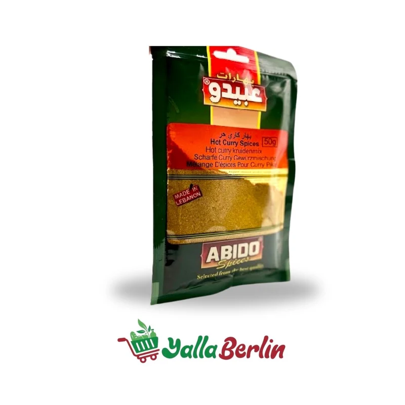 ABIDO SCHÄRFES CURRY-GEWÜRZ 50 g