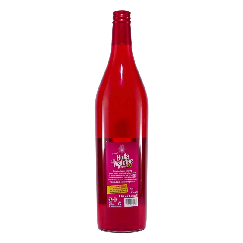 Boente Holla die Waldfee Himbeerlikör XXL 3,0L