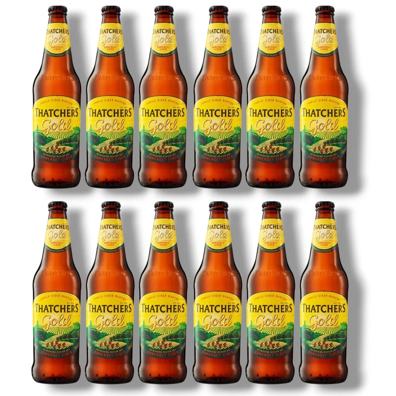 Thatchers Gold 0,5 l – Somerset Cider, 4,8 % Vol.