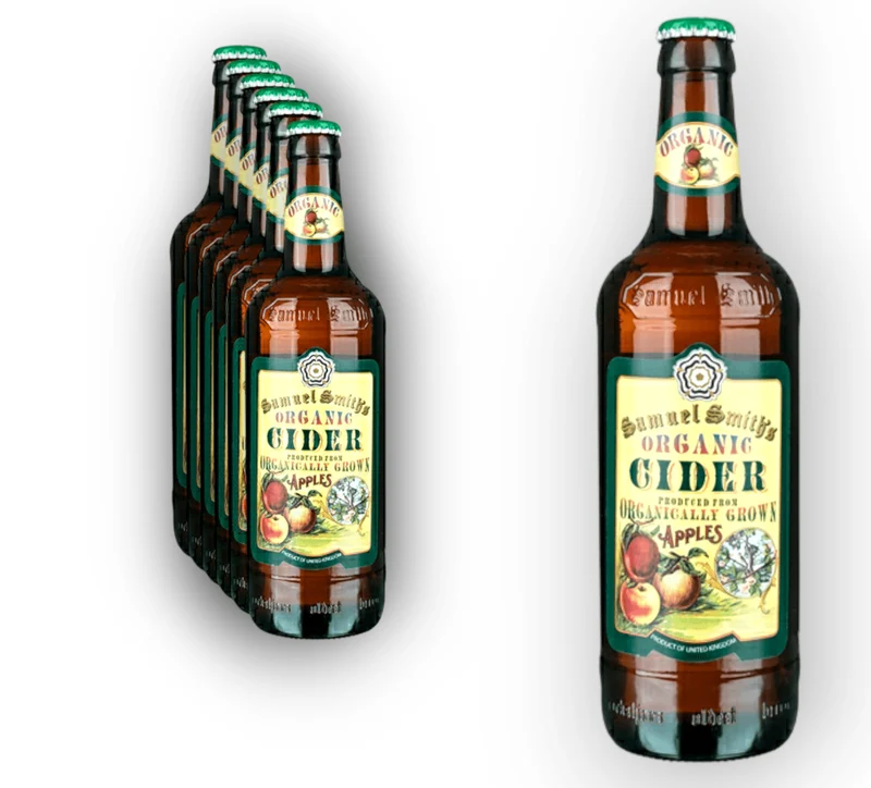 Samuel Smith Organic Cider Apple 0,55l – Bio Apfelwein 5 % Vol.
